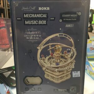 Hands Craft DIY Mechanical Music Box- Starry Night Puzzle