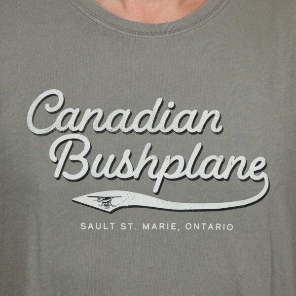Canadian Bushplane Men's T-Shirt - Grey