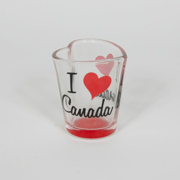 I Heart Canada Shot Glass