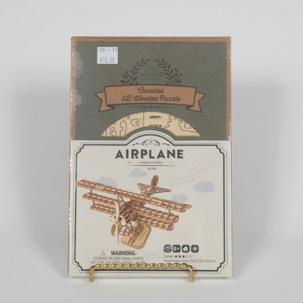 Hands Craft 3D Wooden Puzzle Airplane