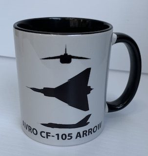 avro arrow mug