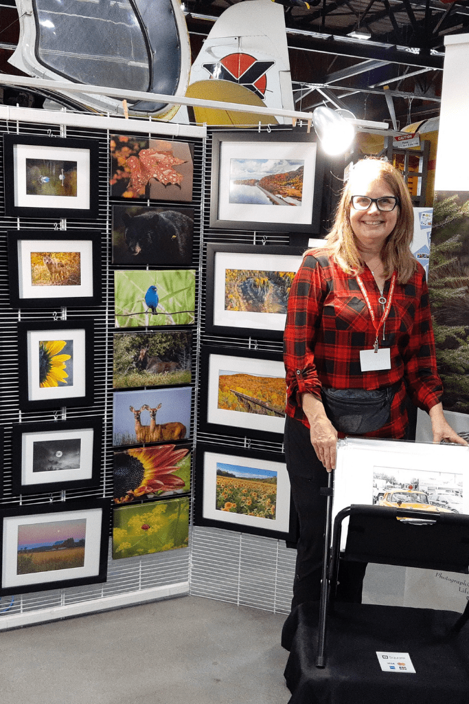 Donna Sue Photography at the bushplane craft and holiday show