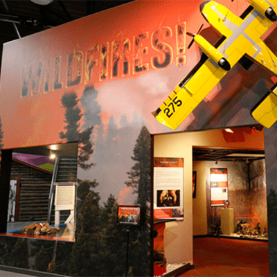 wildfires exhibit