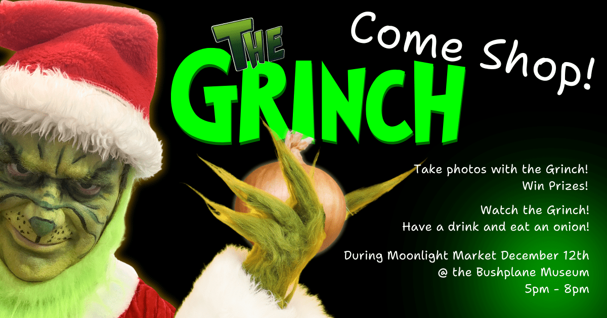 the grinch at the bushplane