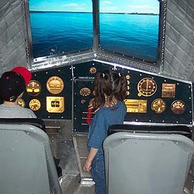 Flight Simulator - Sault Ste. Marie Bushplane Museum exhibit